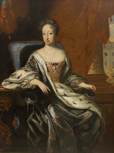 Hedvig Eleonora, Reina de Suecia Retrato de Hedvig Eleonora de David von Krafft